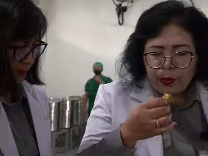 Tim Kesehatan Rutan Medan Tinjau Kebersihan Makanan Warga Binaan
